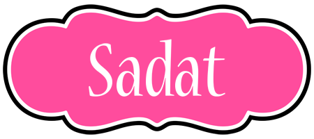 Sadat invitation logo