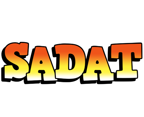 Sadat sunset logo