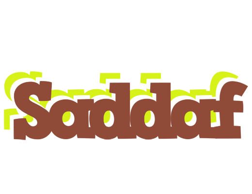 Saddaf caffeebar logo