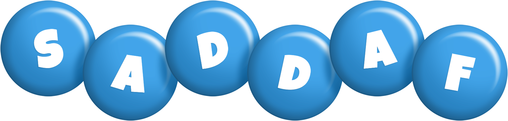 Saddaf candy-blue logo