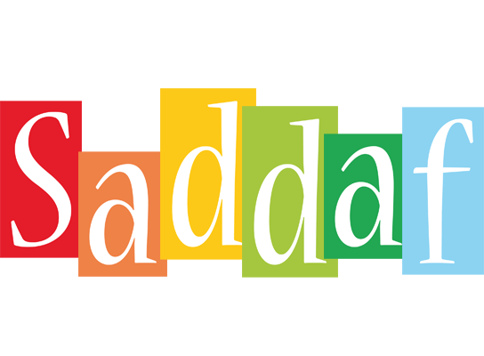 Saddaf colors logo