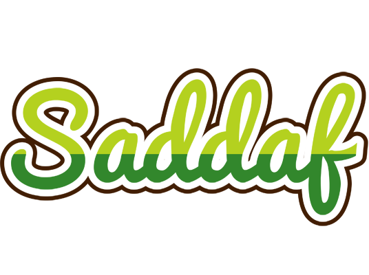 Saddaf golfing logo
