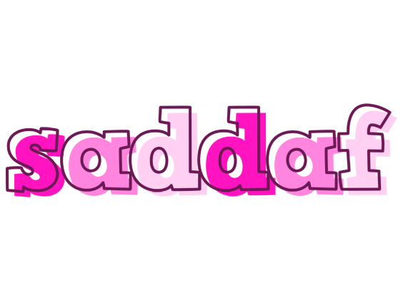 Saddaf hello logo