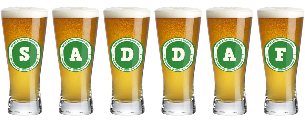 Saddaf lager logo