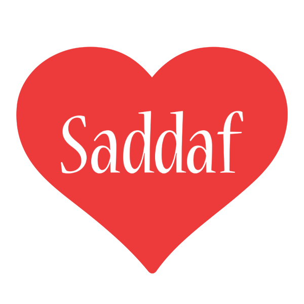 Saddaf love logo
