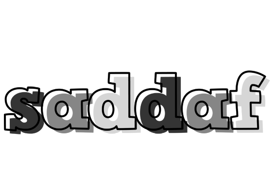 Saddaf night logo