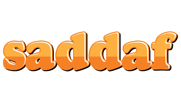 Saddaf orange logo