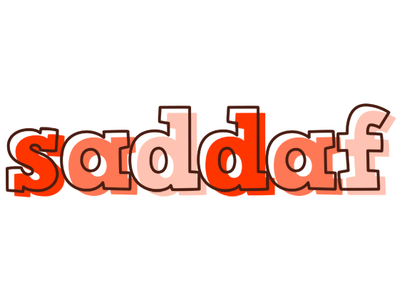 Saddaf paint logo