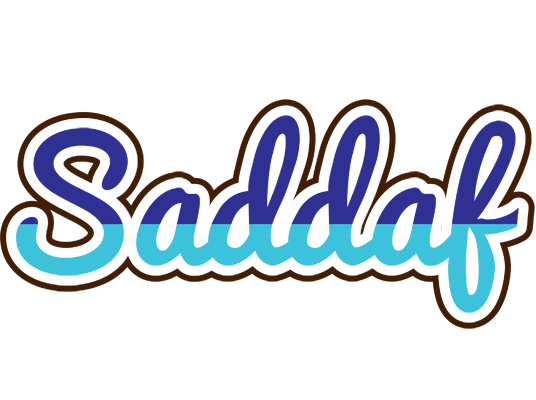 Saddaf raining logo