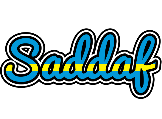 Saddaf sweden logo