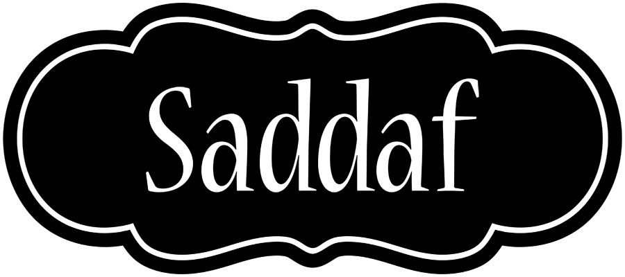 Saddaf welcome logo