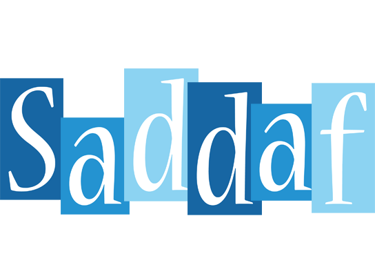 Saddaf winter logo