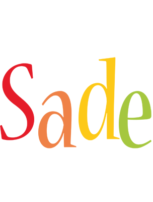 Sade birthday logo