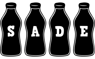 Sade bottle logo