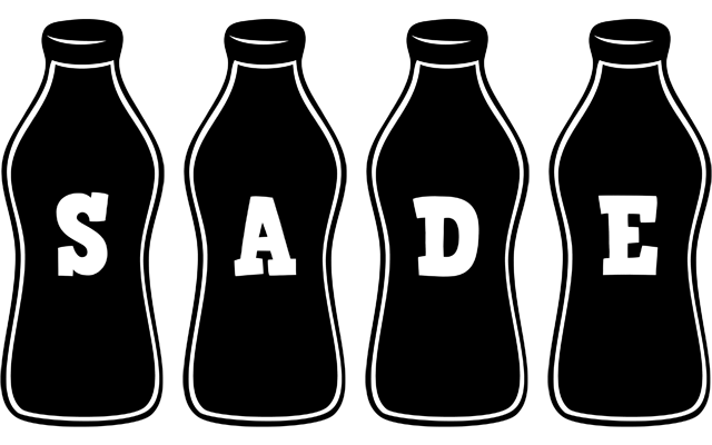 Sade bottle logo