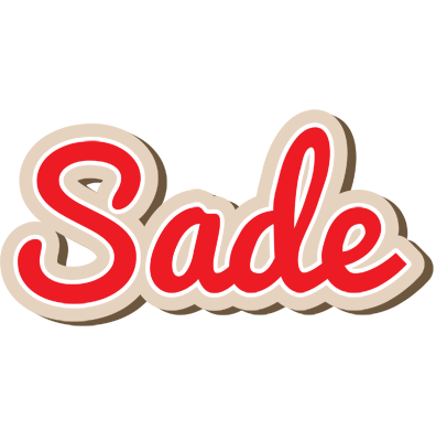 Sade chocolate logo