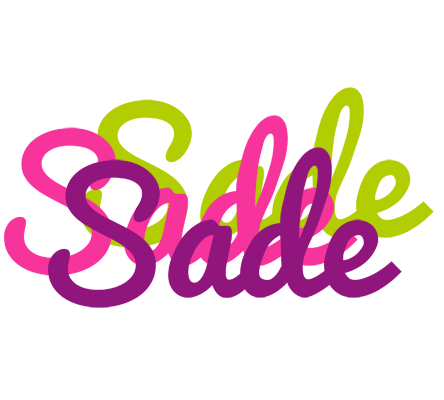 Sade flowers logo