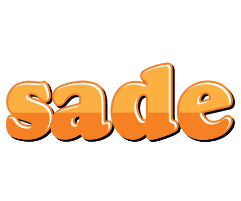 Sade orange logo