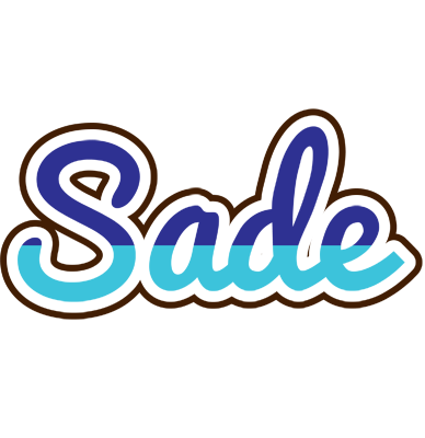 Sade raining logo