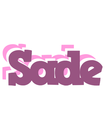 Sade relaxing logo