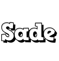 Sade snowing logo