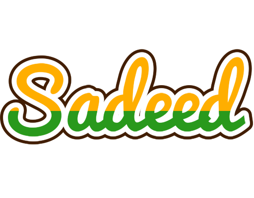 Sadeed banana logo