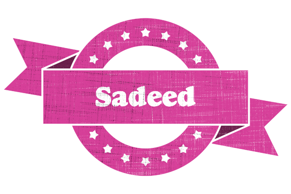 Sadeed beauty logo