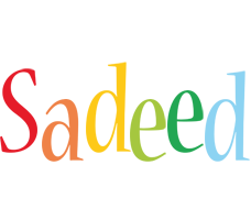 Sadeed birthday logo