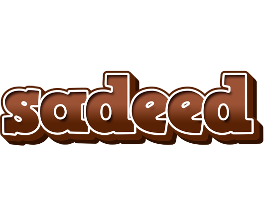 Sadeed brownie logo