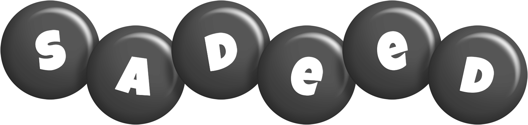 Sadeed candy-black logo