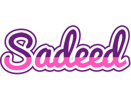 Sadeed cheerful logo