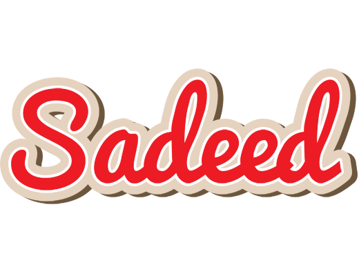 Sadeed chocolate logo