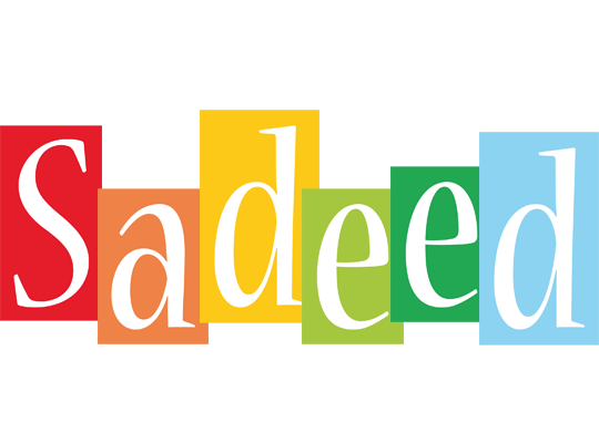 Sadeed colors logo