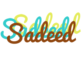 Sadeed cupcake logo