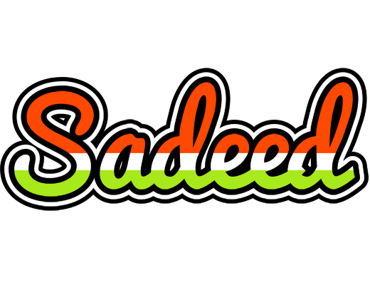 Sadeed exotic logo