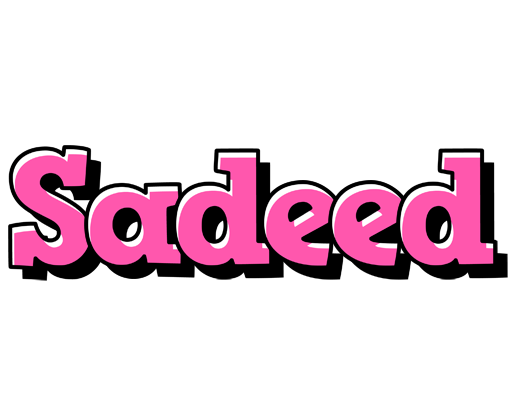 Sadeed girlish logo