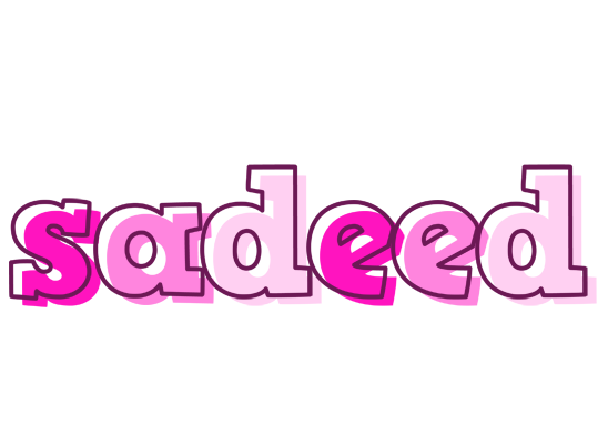 Sadeed hello logo