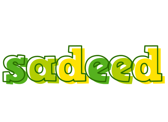 Sadeed juice logo