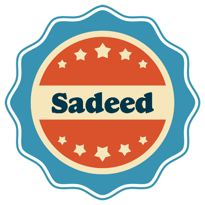 Sadeed labels logo