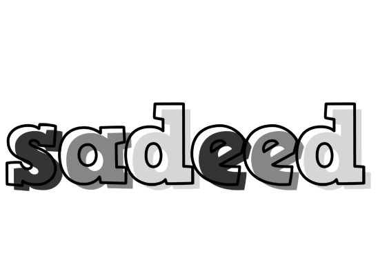Sadeed night logo