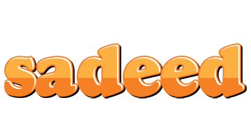 Sadeed orange logo