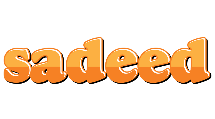 Sadeed orange logo