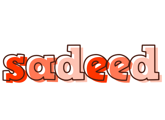 Sadeed paint logo