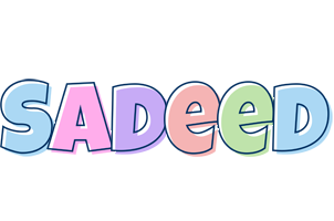 Sadeed pastel logo