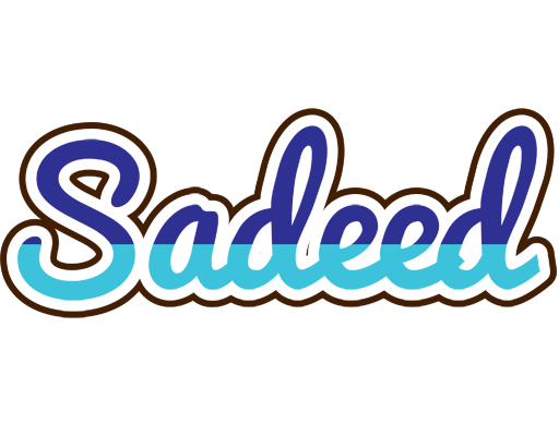 Sadeed raining logo