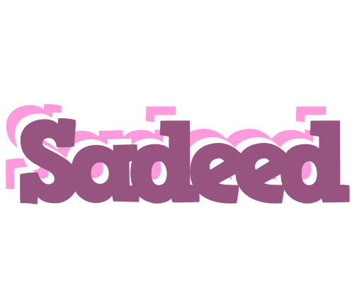 Sadeed relaxing logo