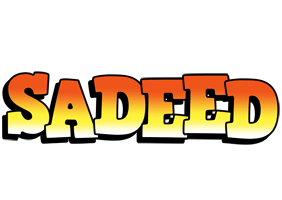 Sadeed sunset logo