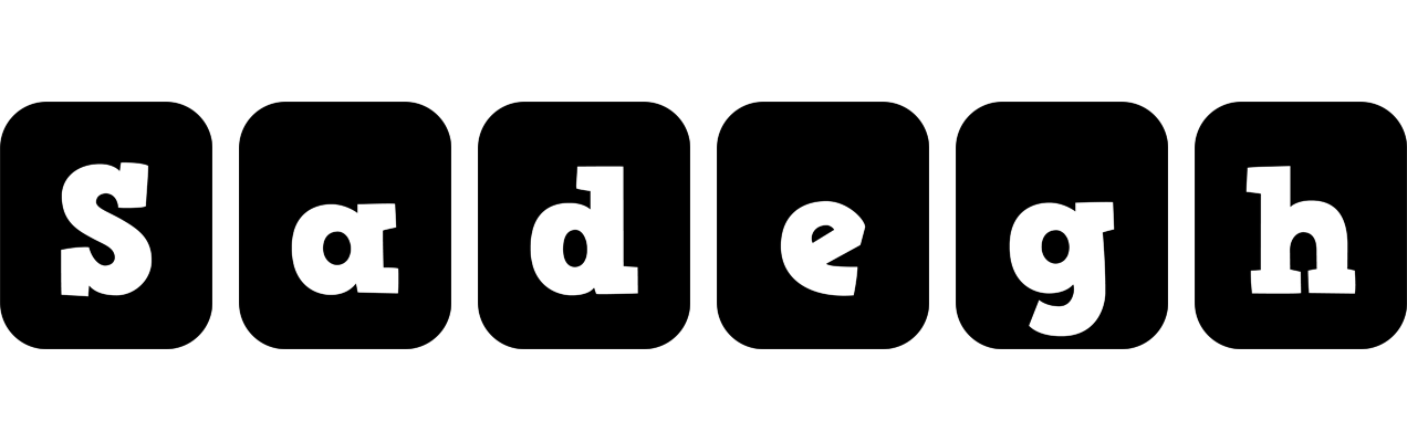 Sadegh box logo