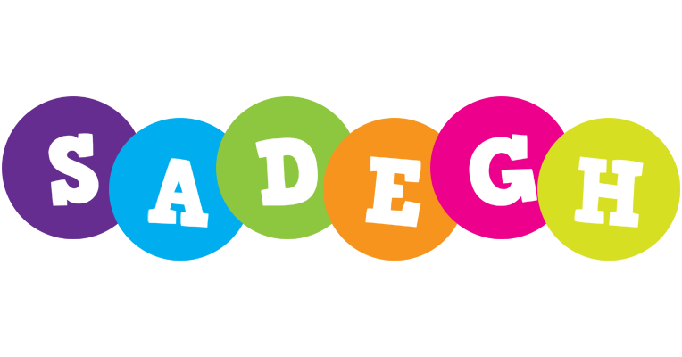 Sadegh happy logo