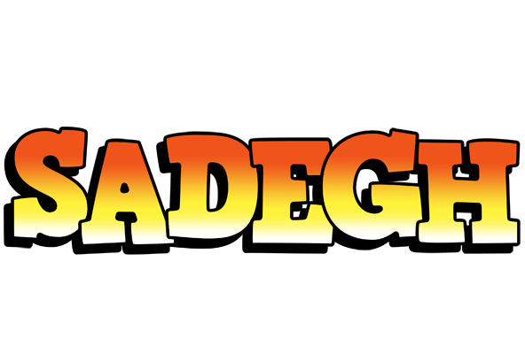 Sadegh sunset logo